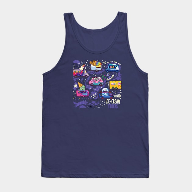 Ice-cream trucks Tank Top by PenguinHouse